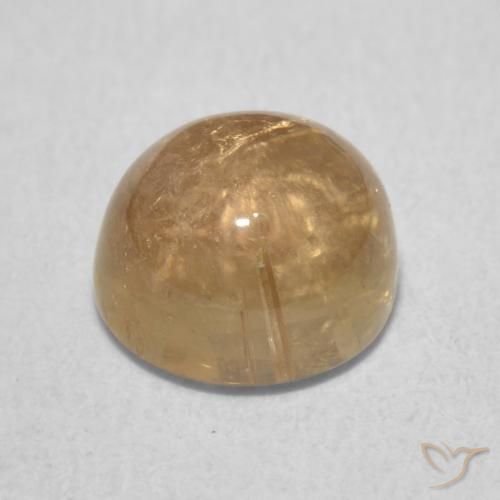 Turmalina Dourado Natural 2.03ct, Redondo, Transparente