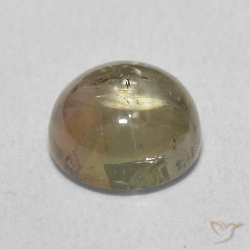 Turmalina Multicolorido Natural 1.89ct, Redondo, Transparente