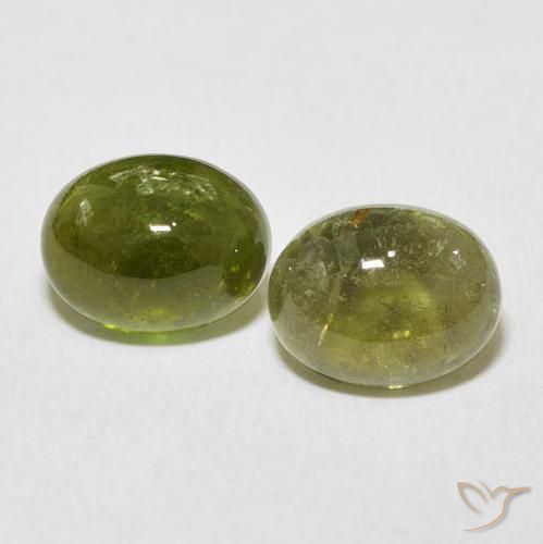 4.51ctw Natural Verde médio Turmalina, oval, Transparente, Photo A