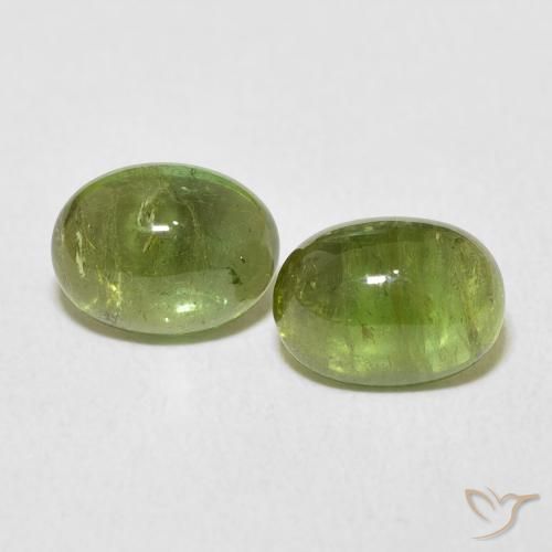 3.04ctw Natural Terra Verde Turmalina, oval, Transparente