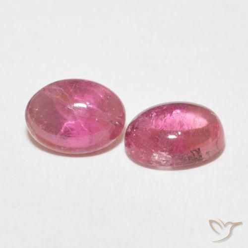 Pedras preciosas de Turmalina ponche de frutas vermelhas natural de 2.85 ct, oval, Transparente