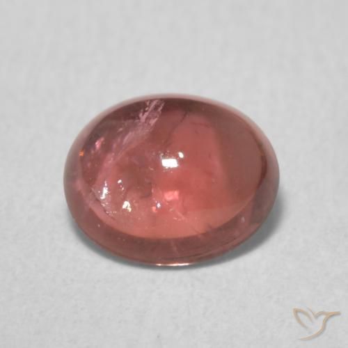 0.86ct Natural Rosa Profundo Turmalina, oval, Transparente