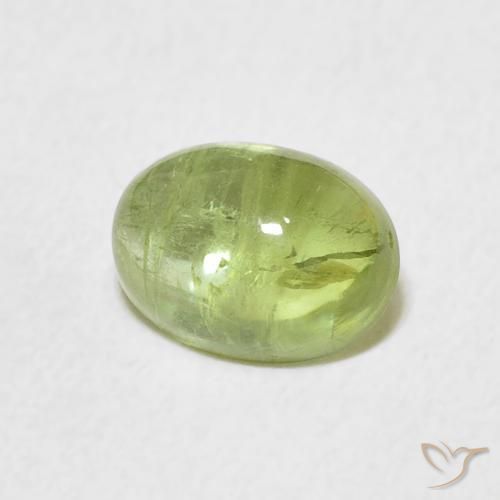 Turmalina Verde Vivo Claro Natural 1.57ct, oval, Transparente