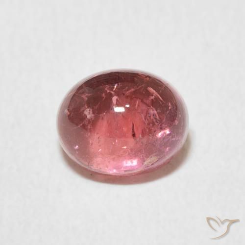 1.61ct Natural Rosa escuro Turmalina, oval, Transparente