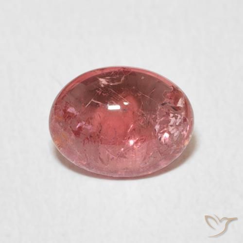 1.26ct Natural Rosa escuro Turmalina, oval, Transparente, Photo A