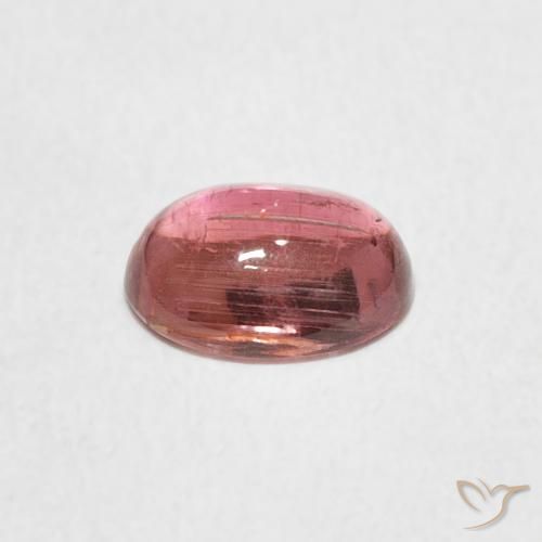 Turmalina Luz rosa Natural 0.99ct, oval, Transparente