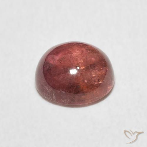 Turmalina rosa médio Natural 1.07ct, Redondo, Transparente