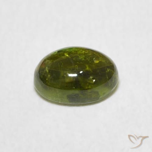 Turmalina Verde médio Natural 0.73ct, oval, Transparente