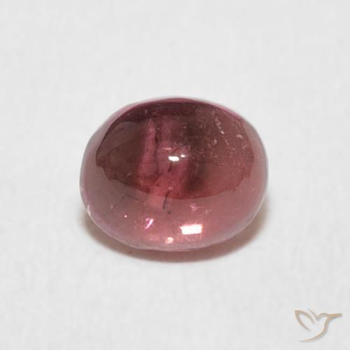 0.77ct Natural Rosa escuro Turmalina, oval, Transparente