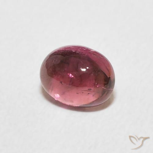 Turmalina ponche de frutas vermelhas Natural 0.85ct, oval, Transparente