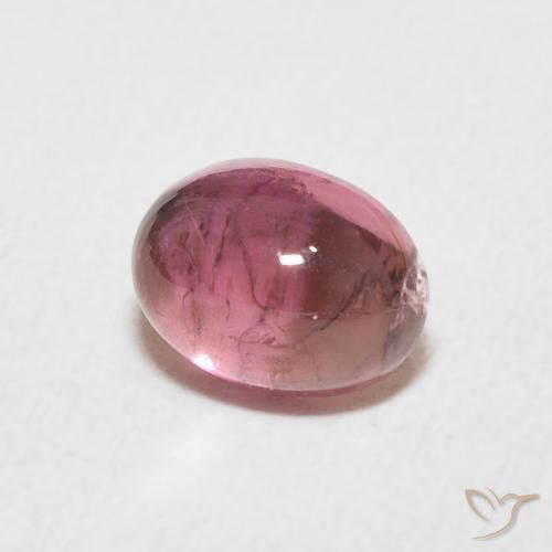 Turmalina Rosa chiclete Natural 0.82ct, oval, Transparente