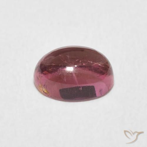 Turmalina Rosa chiclete Natural 0.82ct, oval, Transparente