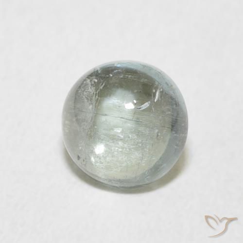 Turmalina Verde Musgo Natural 1.40ct, Redondo, Transparente