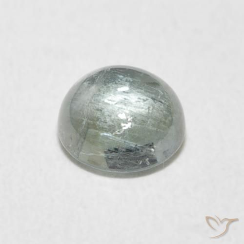 Turmalina Verde Musgo Natural 1.40ct, Redondo, Transparente
