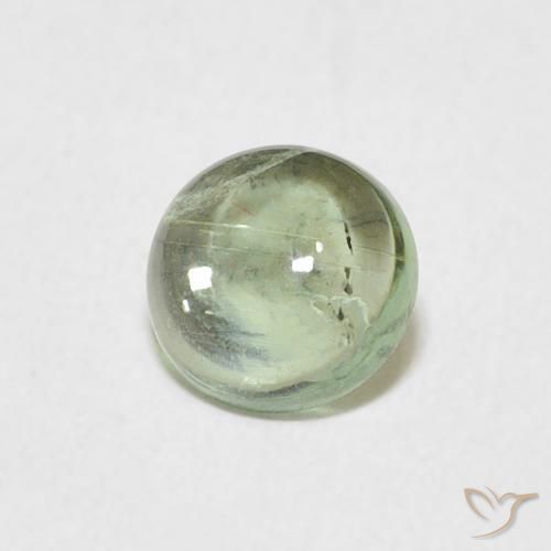 Turmalina Verde Avelã Claro Natural 0.78ct, Redondo, Transparente