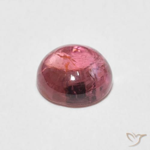 Turmalina rosa médio Natural 1.00ct, Redondo, Transparente
