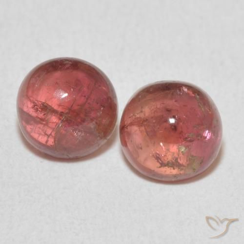 2.14ctw Natural rosa médio Turmalina, Redondo, Translúcido