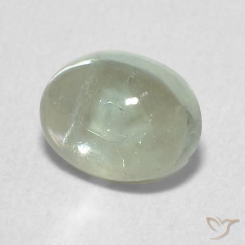 Turmalina Luz verde Natural 0.87ct, oval, Transparente