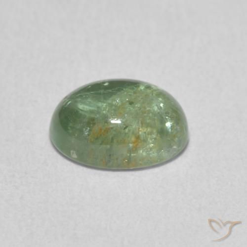 Turmalina Luz verde Natural 1.29ct, oval, Transparente