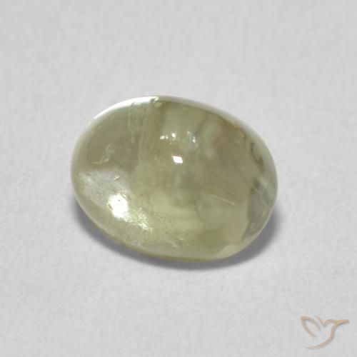 Turmalina Verde médio Natural 1.36ct, oval, Transparente