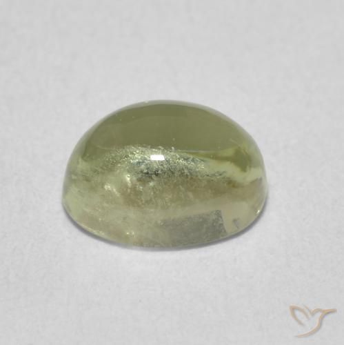 Turmalina Verde médio Natural 1.36ct, oval, Transparente