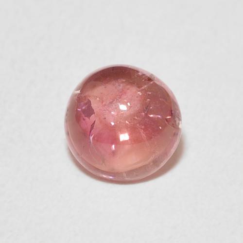0.94ct Natural rosa médio Turmalina, Redondo, Transparente