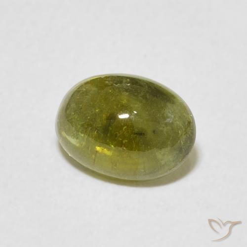 Turmalina Verde médio Natural 1.29ct, oval, Transparente