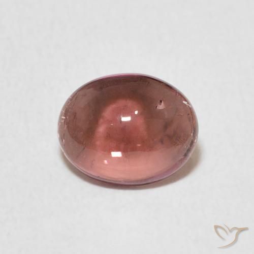 1.02ct Natural rosa rosa Turmalina, oval, Transparente