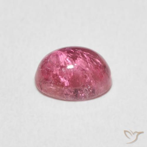 Turmalina Rosa chiclete Natural 0.86ct, oval, Transparente