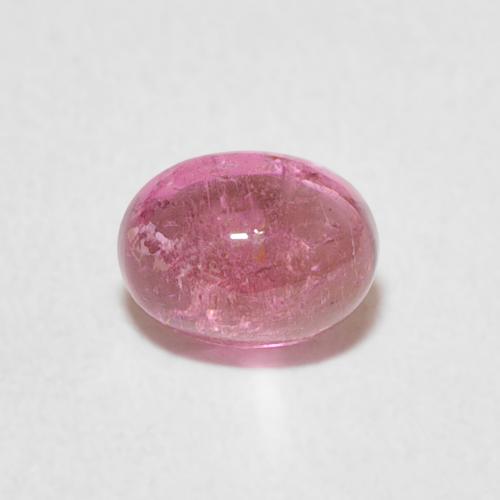 0.77ct Natural Luz rosa Turmalina, oval, Transparente