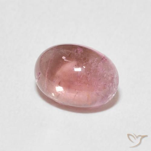 Turmalina Luz rosa Natural 1.32ct, oval, Transparente