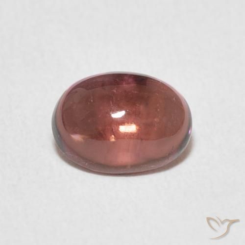 1.12ct Natural Rosa escuro Turmalina, oval, Transparente