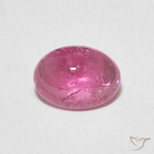 1.17ct Natural roxo médio Turmalina, oval, Transparente