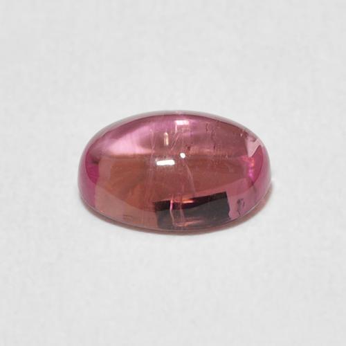 Turmalina Laranja Rosa Natural 1.13ct, oval, Transparente