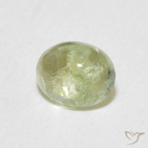 Turmalina Luz verde Natural 1.23ct, oval, Transparente