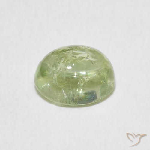 Turmalina Luz verde Natural 1.23ct, oval, Transparente