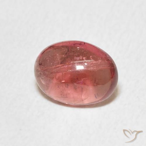 Turmalina Rosa Alaranjado Natural 1.28ct, oval, Transparente