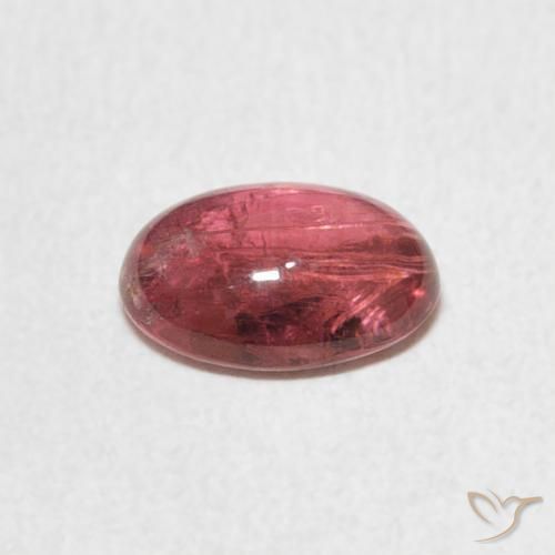 Turmalina Rosa Alaranjado Natural 1.28ct, oval, Transparente