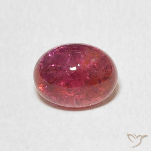 1.70ct Natural Rosa Alaranjado Turmalina, oval, Transparente