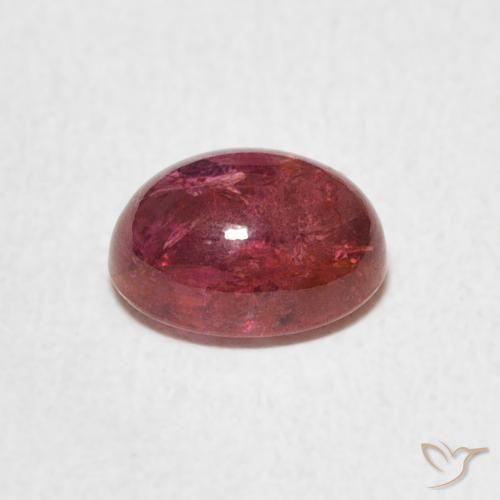 Turmalina Rosa Alaranjado Natural 1.70ct, oval, Transparente