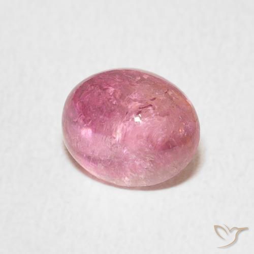 Turmalina Luz rosa Natural 2.08ct, oval, Transparente