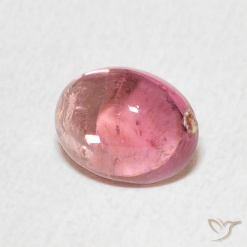 Turmalina Luz rosa Natural 0.85ct, oval, Transparente