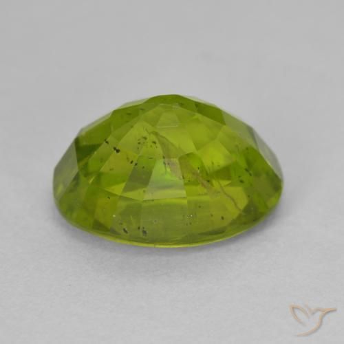 Turmalina verde vivo Natural 6.78ct, oval, VS