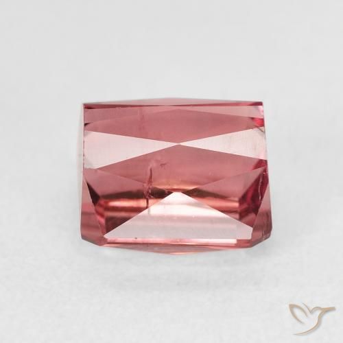 Turmalina Rosa escuro Natural 2.78ct, Corte Octógono / Esmeralda, SI