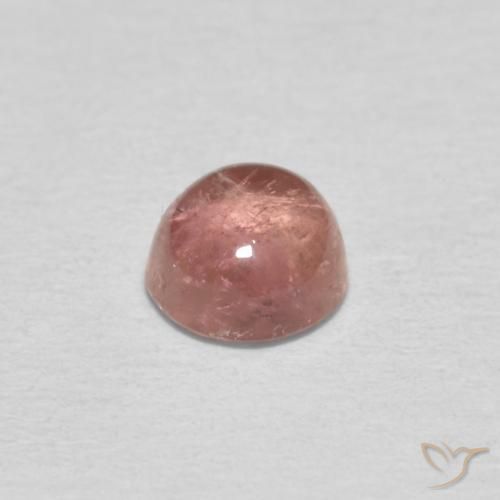 Turmalina rosa médio Natural 0.64ct, Redondo, Transparente