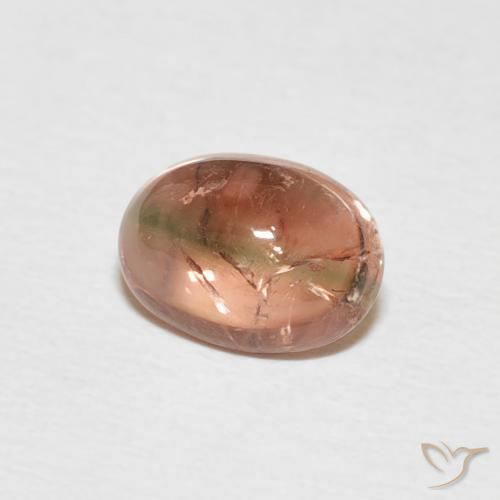 Turmalina rosa médio Natural 1.41ct, oval, Transparente