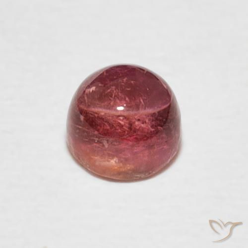 Turmalina Luz rosa Natural 0.73ct, Redondo, Transparente