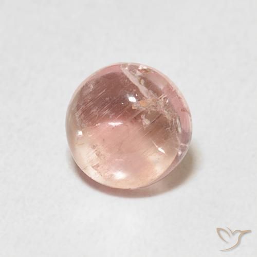 Turmalina Rosa Flamingo Natural 1.05ct, Redondo, Transparente