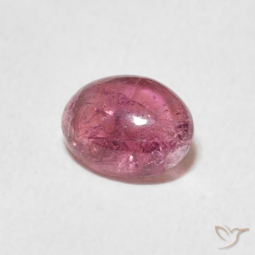 Turmalina Luz rosa Natural 0.65ct, oval, Transparente