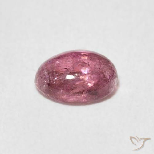 Turmalina Luz rosa Natural 0.65ct, oval, Transparente